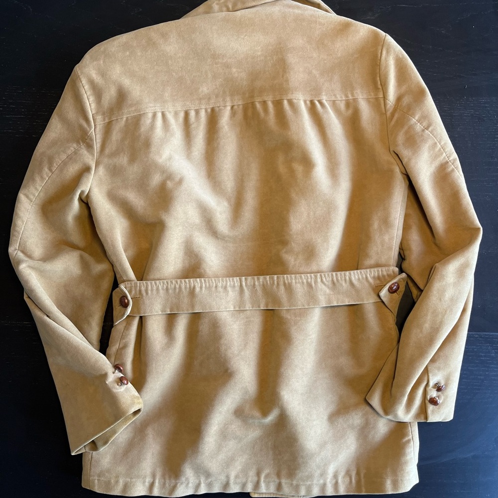 Vintage Coat, Cotton, 36R (Suede appearance) - Picture 2 of 7